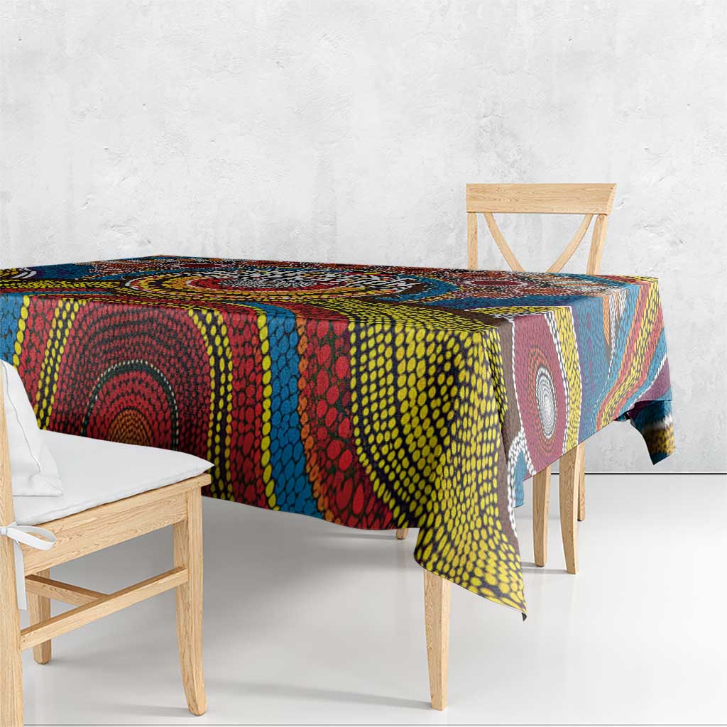 A Bright Future NAIDOC 2025 Tablecloth Aboriginal Indigenous Art