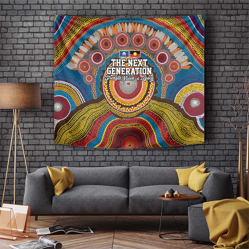 A Bright Future NAIDOC 2025 Tapestry Aboriginal Indigenous Art