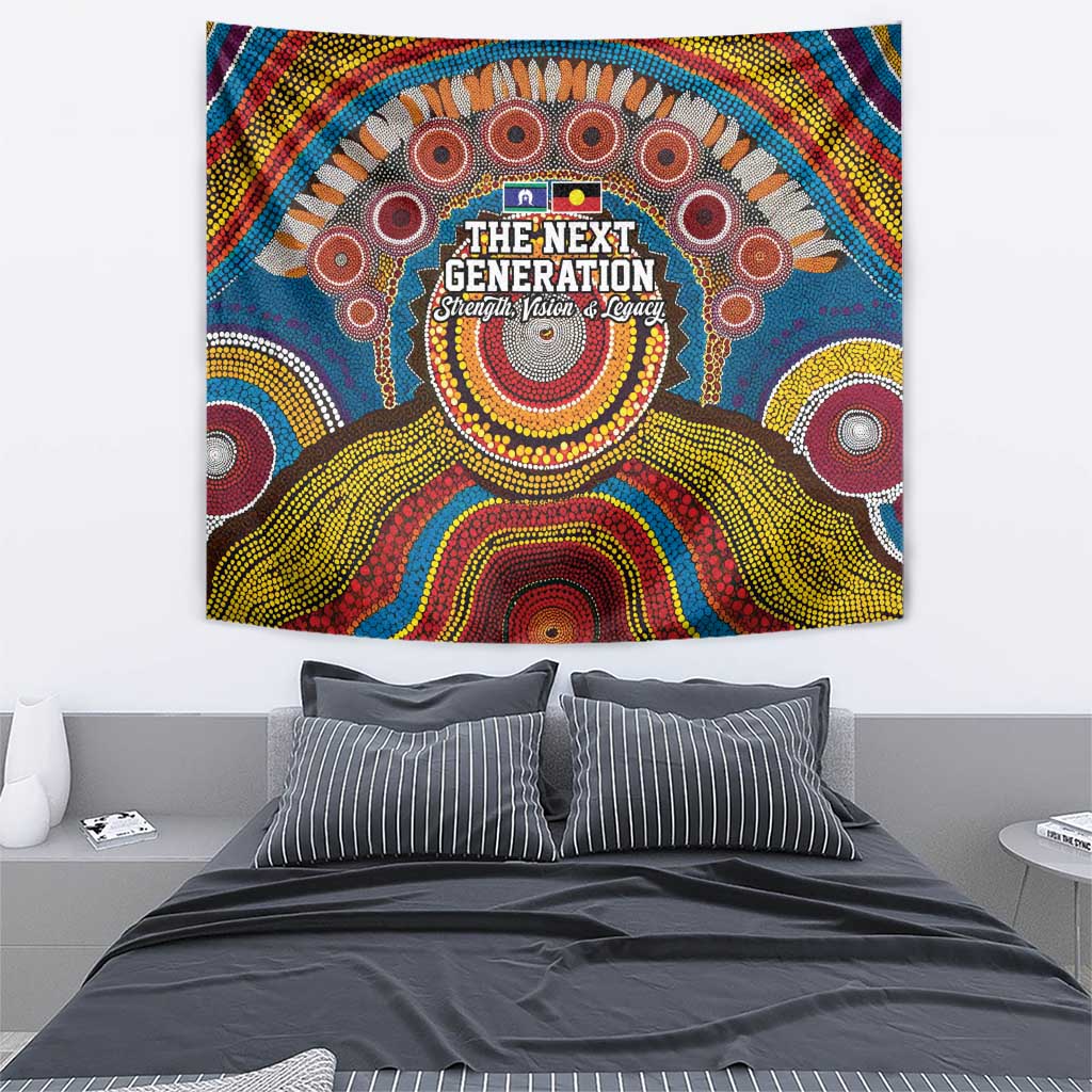 A Bright Future NAIDOC 2025 Tapestry Aboriginal Indigenous Art