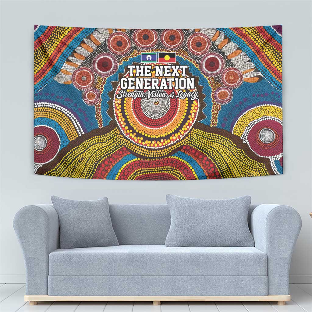 A Bright Future NAIDOC 2025 Tapestry Aboriginal Indigenous Art