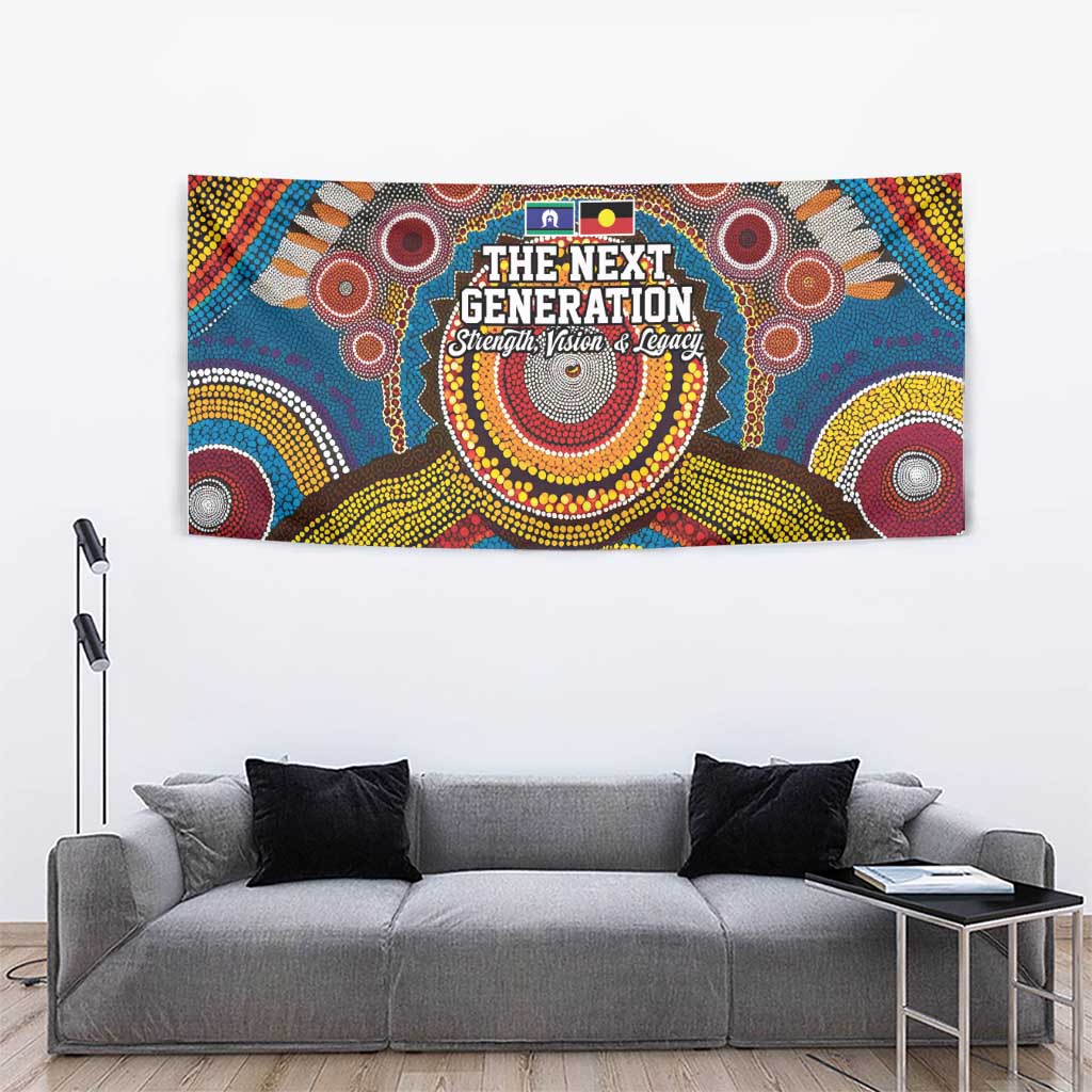 A Bright Future NAIDOC 2025 Tapestry Aboriginal Indigenous Art