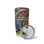 A Bright Future NAIDOC 2025 Tumbler Cup Aboriginal Indigenous Art