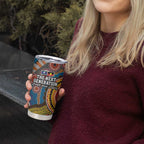 A Bright Future NAIDOC 2025 Tumbler Cup Aboriginal Indigenous Art