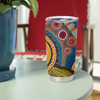 A Bright Future NAIDOC 2025 Tumbler Cup Aboriginal Indigenous Art