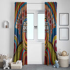 A Bright Future NAIDOC 2025 Window Curtain Aboriginal Indigenous Art