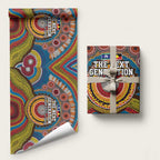 A Bright Future NAIDOC 2025 Wrapping Paper Aboriginal Indigenous Art - Aussie Hoodie