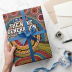 A Bright Future NAIDOC 2025 Wrapping Paper Aboriginal Indigenous Art - Aussie Hoodie