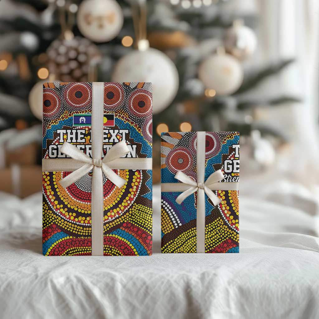 A Bright Future NAIDOC 2025 Wrapping Paper Aboriginal Indigenous Art - Aussie Hoodie