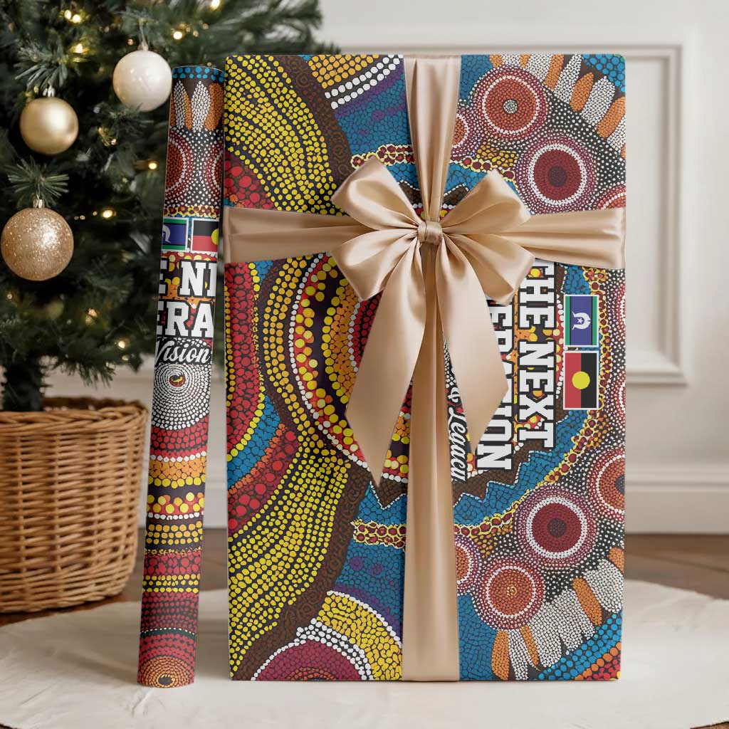 A Bright Future NAIDOC 2025 Wrapping Paper Aboriginal Indigenous Art - Aussie Hoodie