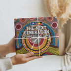 A Bright Future NAIDOC 2025 Wrapping Paper Aboriginal Indigenous Art - Aussie Hoodie