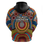 A Bright Future NAIDOC 2025 Zip Hoodie Aboriginal Indigenous Art