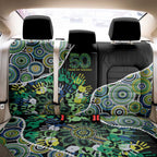 Honouring 50 Year Of NAIDOC Back Car Seat Cover Honouring The Next Generation Green Aboriginal Art