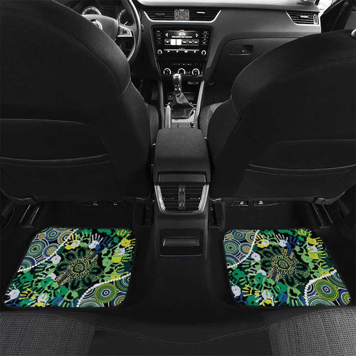 Honouring 50 Year Of NAIDOC Car Mats Honouring The Next Generation Green Aboriginal Art