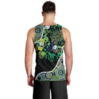 Honouring 50 Year Of NAIDOC Men Tank Top Honouring The Next Generation Green Aboriginal Art