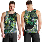 Honouring 50 Year Of NAIDOC Men Tank Top Honouring The Next Generation Green Aboriginal Art