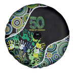 Honouring 50 Year Of NAIDOC Spare Tire Cover Honouring The Next Generation Green Aboriginal Art