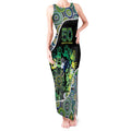 Honouring 50 Year Of NAIDOC Tank Maxi Dress Honouring The Next Generation Green Aboriginal Art