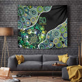 Honouring 50 Year Of NAIDOC Tapestry Honouring The Next Generation Green Aboriginal Art