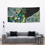 Honouring 50 Year Of NAIDOC Tapestry Honouring The Next Generation Green Aboriginal Art