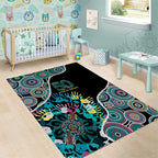 Honouring 50 Year Of NAIDOC Area Rug Honouring The Next Generation Pastel Aboriginal Art