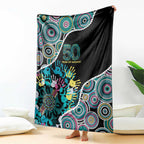 Honouring 50 Year Of NAIDOC Blanket Honouring The Next Generation Pastel Aboriginal Art