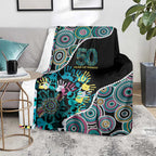 Honouring 50 Year Of NAIDOC Blanket Honouring The Next Generation Pastel Aboriginal Art