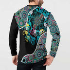 Honouring 50 Year Of NAIDOC Button Sweatshirt Honouring The Next Generation Pastel Aboriginal Art