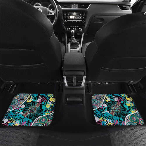 Honouring 50 Year Of NAIDOC Car Mats Honouring The Next Generation Pastel Aboriginal Art
