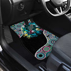 Honouring 50 Year Of NAIDOC Car Mats Honouring The Next Generation Pastel Aboriginal Art
