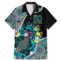 Honouring 50 Year Of NAIDOC Family Matching Mermaid Dress and Hawaiian Shirt Honouring The Next Generation Pastel Aboriginal Art