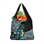 Honouring 50 Year Of NAIDOC Grocery Bag Honouring The Next Generation Pastel Aboriginal Art