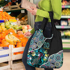 Honouring 50 Year Of NAIDOC Grocery Bag Honouring The Next Generation Pastel Aboriginal Art