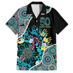 Honouring 50 Year Of NAIDOC Hawaiian Shirt Honouring The Next Generation Pastel Aboriginal Art