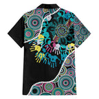 Honouring 50 Year Of NAIDOC Hawaiian Shirt Honouring The Next Generation Pastel Aboriginal Art