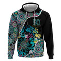 Honouring 50 Year Of NAIDOC Hoodie Honouring The Next Generation Pastel Aboriginal Art