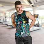 Honouring 50 Year Of NAIDOC Men Tank Top Honouring The Next Generation Pastel Aboriginal Art
