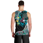 Honouring 50 Year Of NAIDOC Men Tank Top Honouring The Next Generation Pastel Aboriginal Art