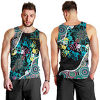 Honouring 50 Year Of NAIDOC Men Tank Top Honouring The Next Generation Pastel Aboriginal Art