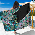 Honouring 50 Year Of NAIDOC Sarong Honouring The Next Generation Pastel Aboriginal Art