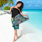 Honouring 50 Year Of NAIDOC Sarong Honouring The Next Generation Pastel Aboriginal Art