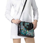 Honouring 50 Year Of NAIDOC Shoulder Handbag Honouring The Next Generation Pastel Aboriginal Art