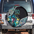 Honouring 50 Year Of NAIDOC Spare Tire Cover Honouring The Next Generation Pastel Aboriginal Art