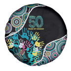 Honouring 50 Year Of NAIDOC Spare Tire Cover Honouring The Next Generation Pastel Aboriginal Art