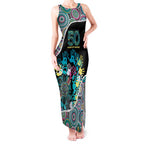 Honouring 50 Year Of NAIDOC Tank Maxi Dress Honouring The Next Generation Pastel Aboriginal Art