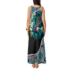 Honouring 50 Year Of NAIDOC Tank Maxi Dress Honouring The Next Generation Pastel Aboriginal Art