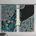 Honouring 50 Year Of NAIDOC Window Curtain Honouring The Next Generation Pastel Aboriginal Art