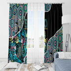 Honouring 50 Year Of NAIDOC Window Curtain Honouring The Next Generation Pastel Aboriginal Art
