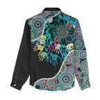Honouring 50 Year Of NAIDOC Women Casual Shirt Honouring The Next Generation Pastel Aboriginal Art