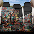 Honouring 50 Year Of NAIDOC Back Car Seat Cover Honouring The Next Generation Red Aboriginal Art