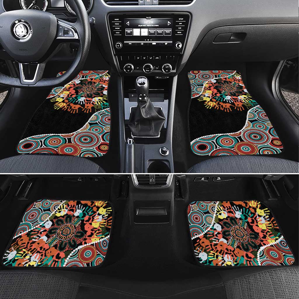 Honouring 50 Year Of NAIDOC Car Mats Honouring The Next Generation Red Aboriginal Art
